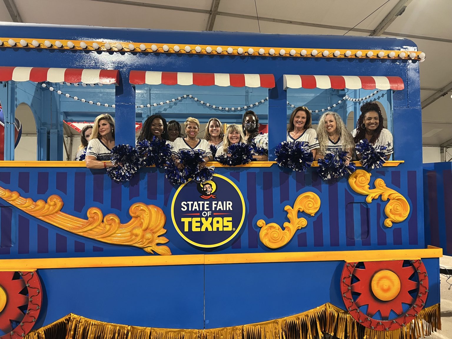 DCC Alumni Kicks Off The State Fair of Texas Dallas Cowboys Cheerleaders