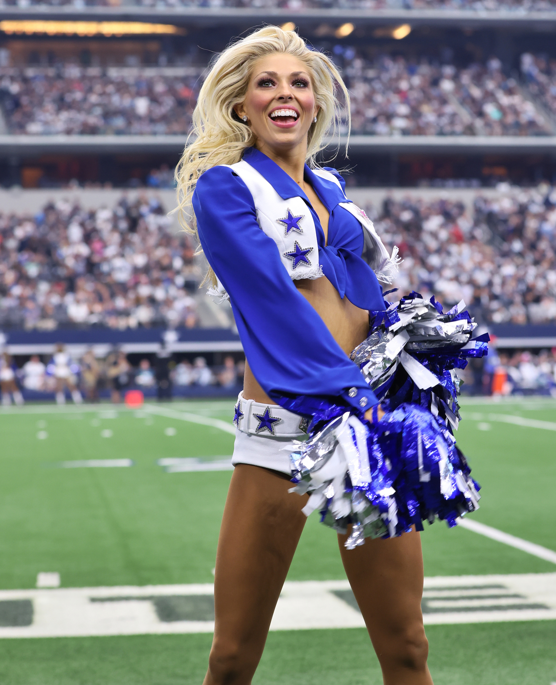 This Dallas Cowboys Cheerleader, Victoria (the team does not