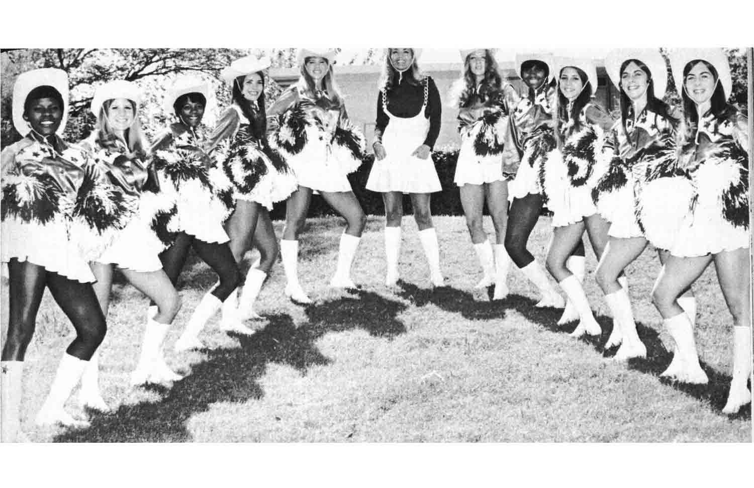 1970 Dallas Cowboys Cheerleaders